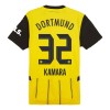 Maillot de Supporter Borussia Dortmund Kamara 32 Domicile 2024-25 Pour Homme